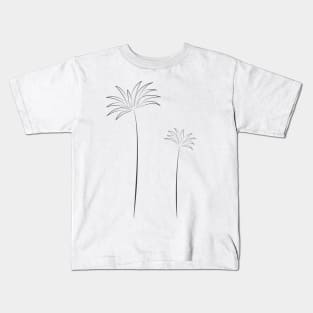 minimal palm trees Kids T-Shirt